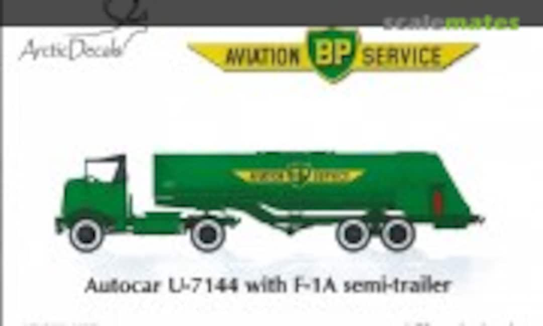 1:72 Autocar + F-1A fuel trailer BP Aviation Service (Arctic Decals ARC72-V07)