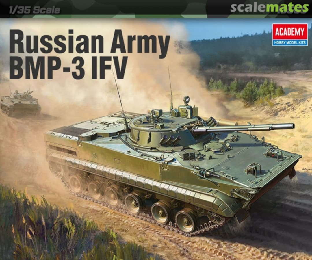 Boxart Russian Army BMP-3 IFV 13565 Academy