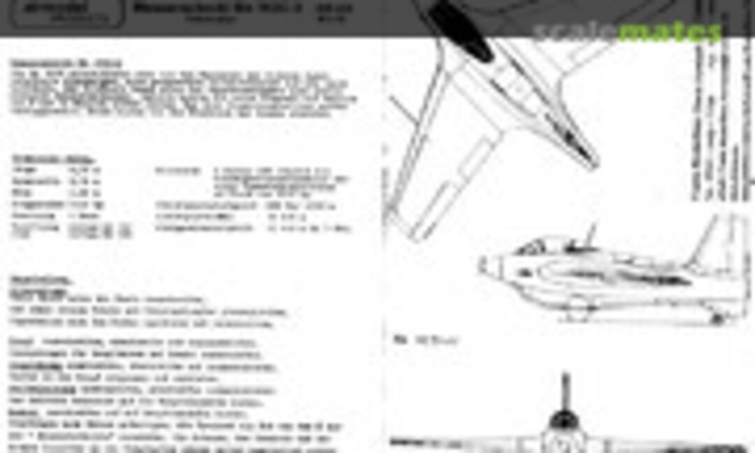 1:72 Messerschmitt Me 163C-0 (Airmodel AM-006)