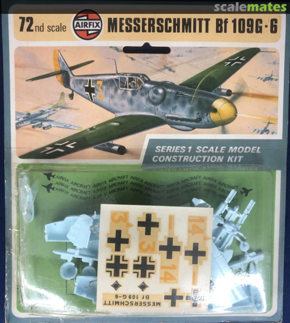 Boxart Messerschmitt Bf 109G - 6 01006-1 Airfix