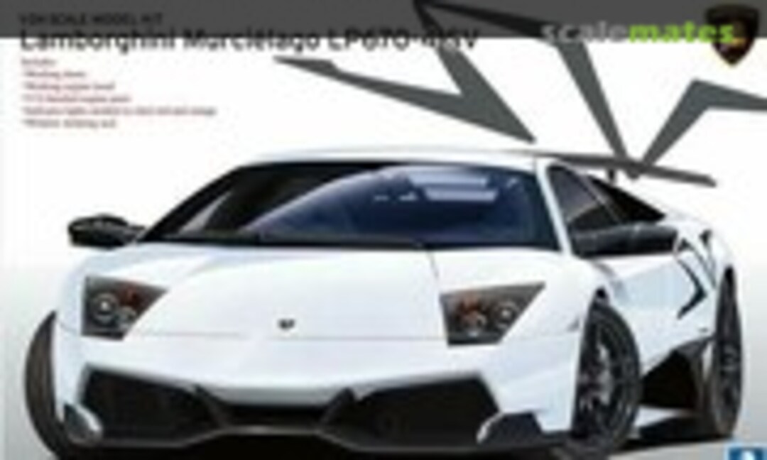 1:24 Lamborghini Murcielago LP670-4 SV (Aoshima 00708)