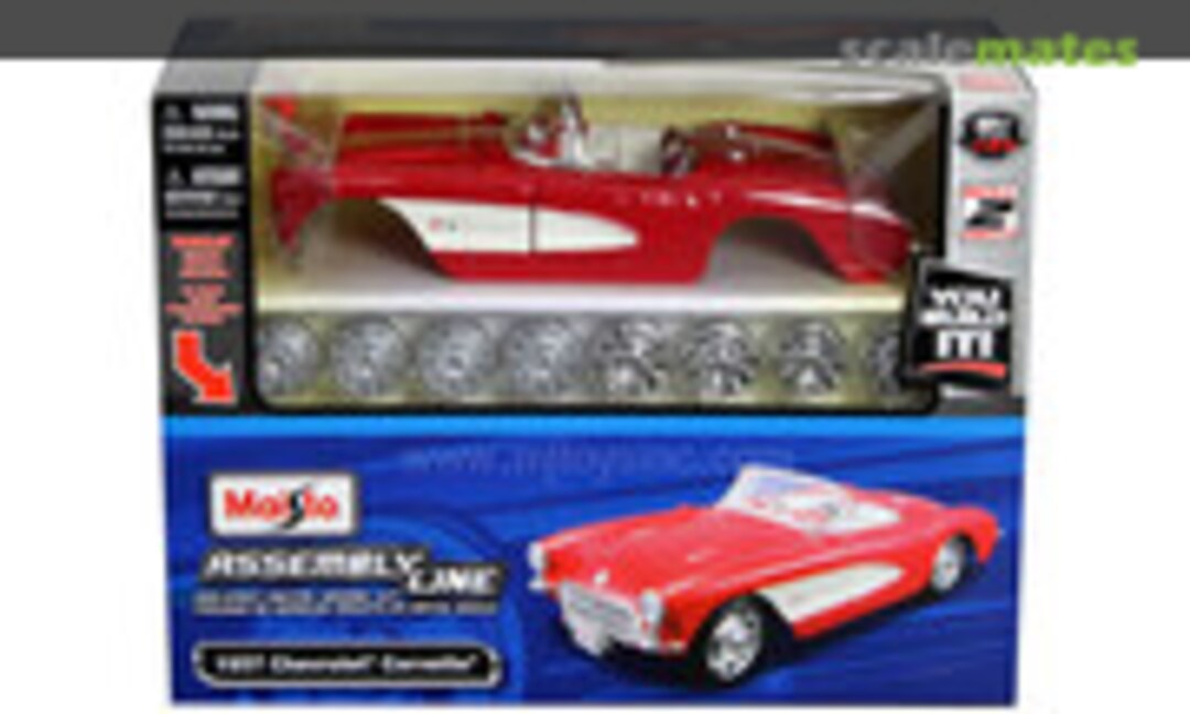 1:24 1957 Chevrolet Corvette (Maisto 39275)