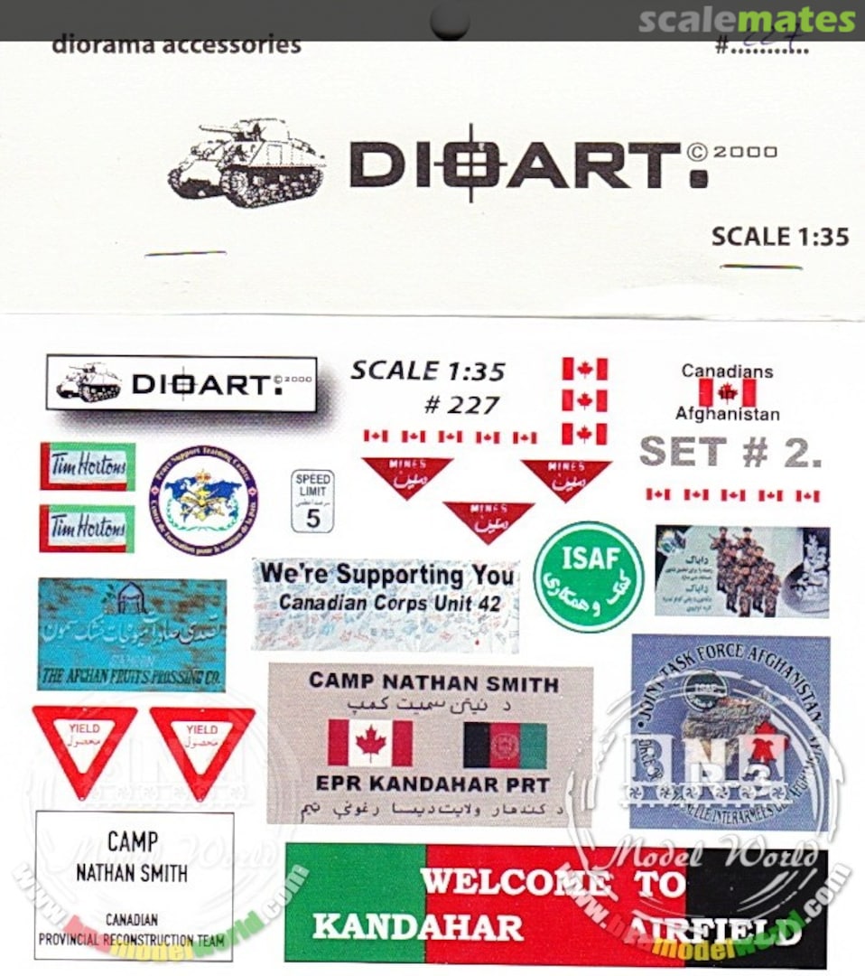 Boxart Canadians in Afghanistan Set #2 227 DioArt