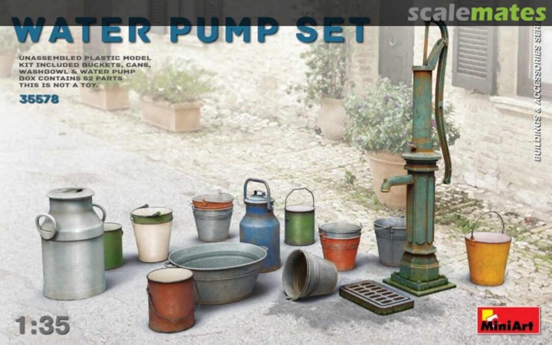 Boxart Water Pump Set 35578 MiniArt