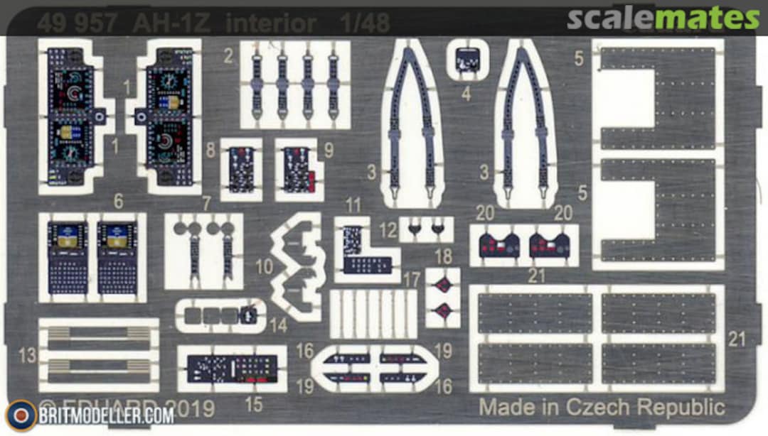 Boxart AH-1Z interior 49957 Eduard