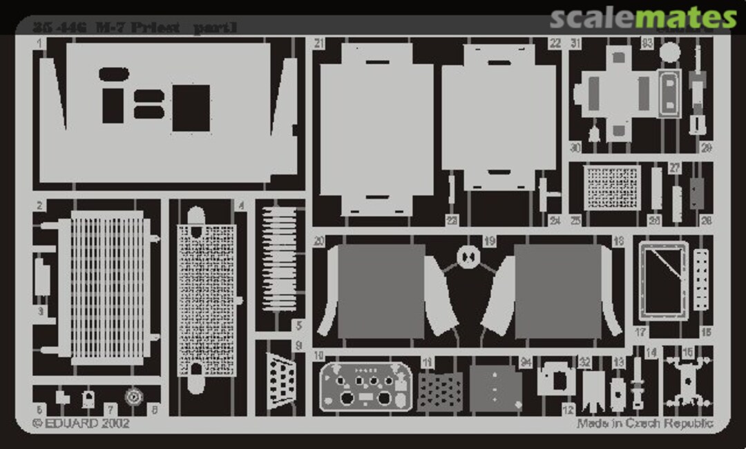 Boxart M-7 Priest 35446 Eduard