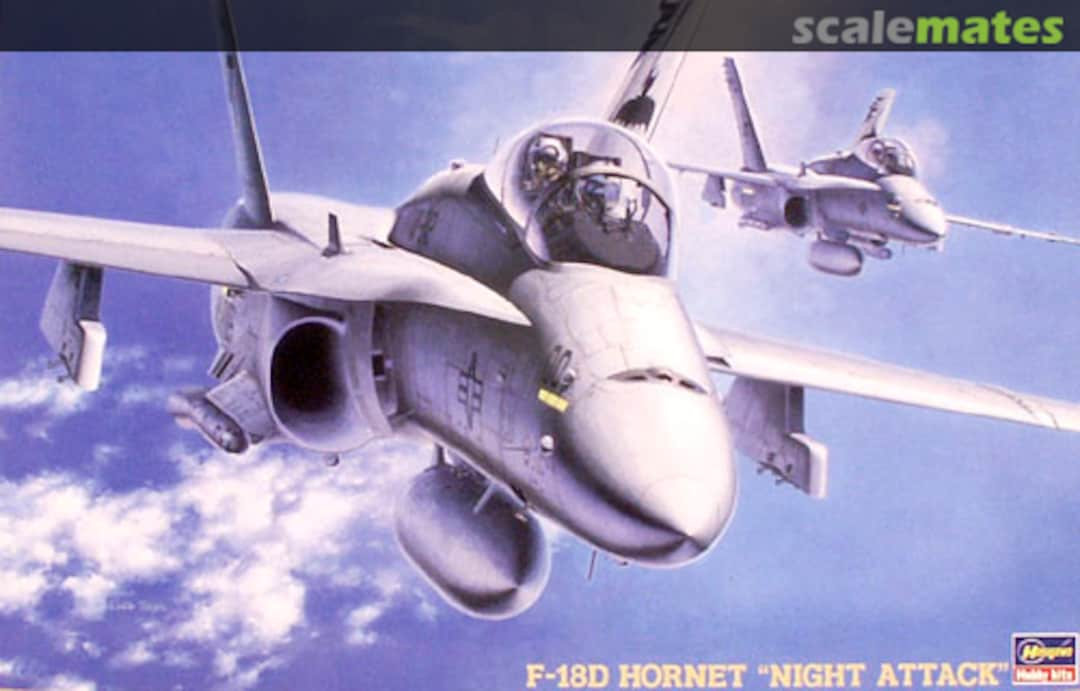 Boxart F-18D Hornet "Night Attack" 07203 Hasegawa