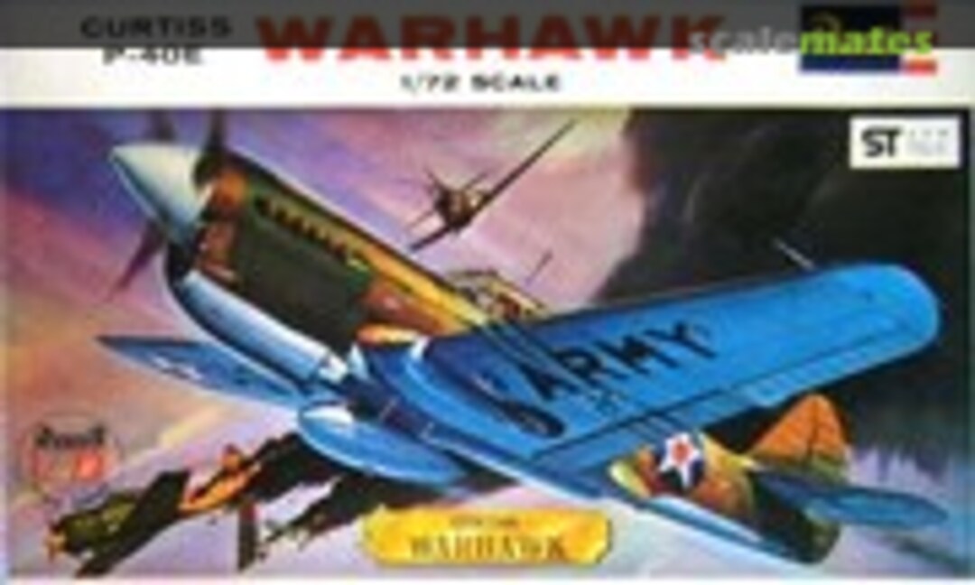 1:72 Curtiss P-40E Warhawk (Revell Japan H-623)