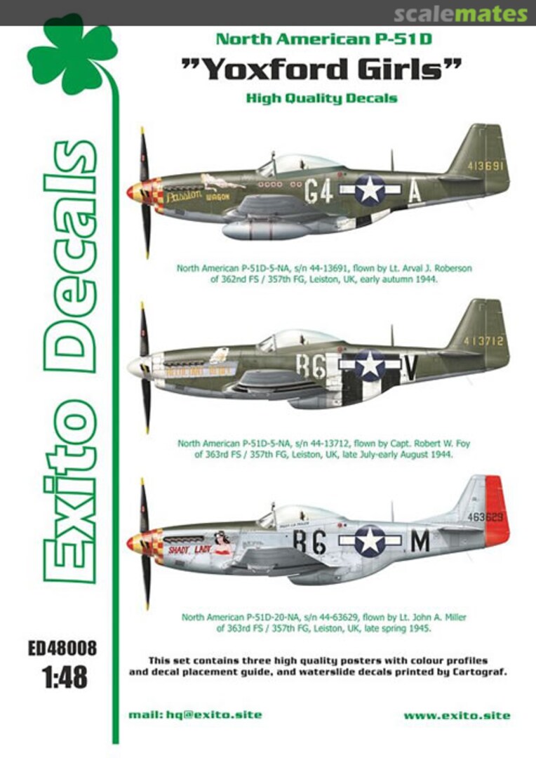 Boxart "Yoxford Girls" ED48008 Exito Decals