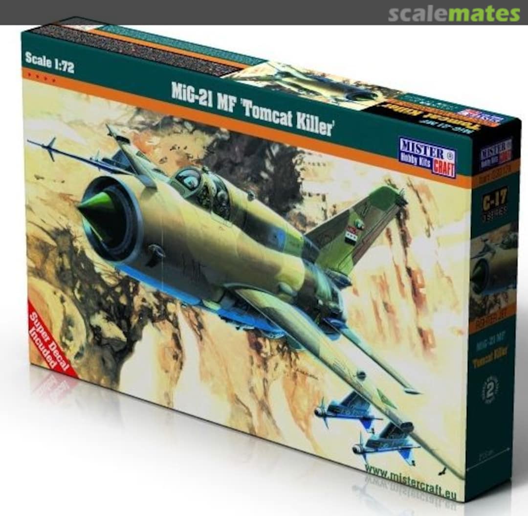 Boxart MiG-21 MF 'Tomcat Killer'  MisterCraft