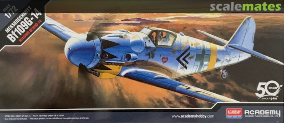 Boxart Messerschmitt Bf109G-14 12454 Academy