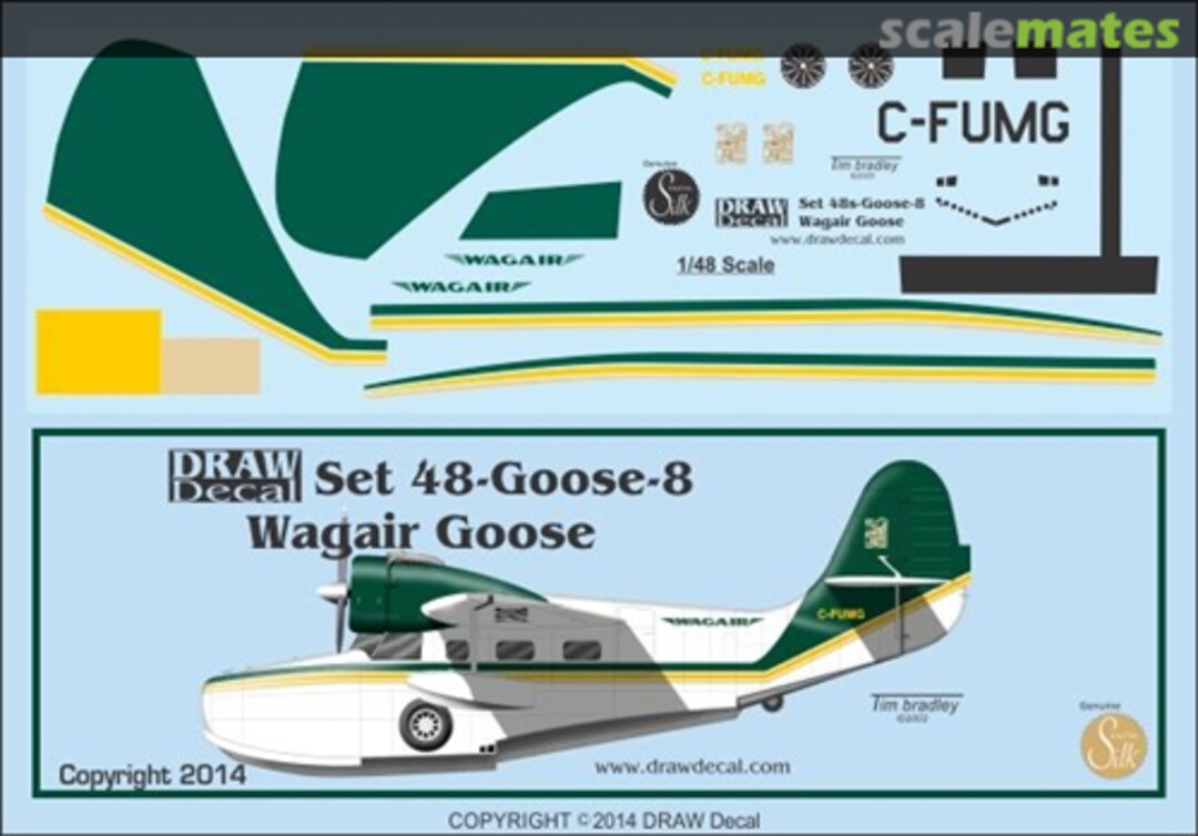 Boxart Wagair Goose 48-Goose-8 Draw Decal