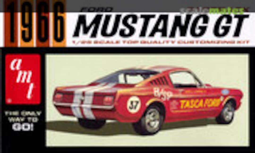 1:25 1966 FORD MUSTANG FASTBACK 2+2 (AMT AMT1305)