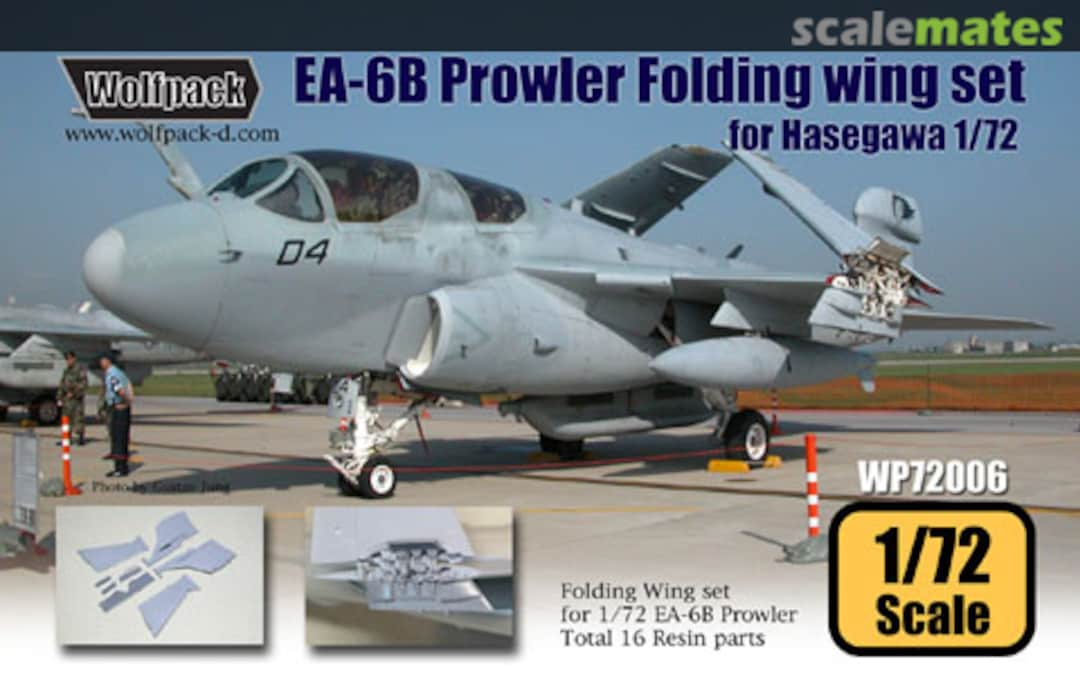 Boxart EA-6B Prowler Folding Wing Set WP72006 Wolfpack