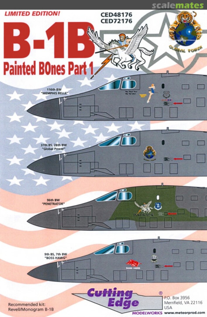 Boxart B-1B CED48176 Cutting Edge Modelworks