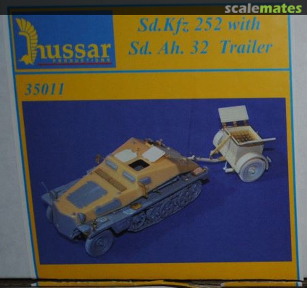 Boxart Sd.Kfz.252 w/ Sd.Ah.32 Conversion HSR35011 Hussar Productions