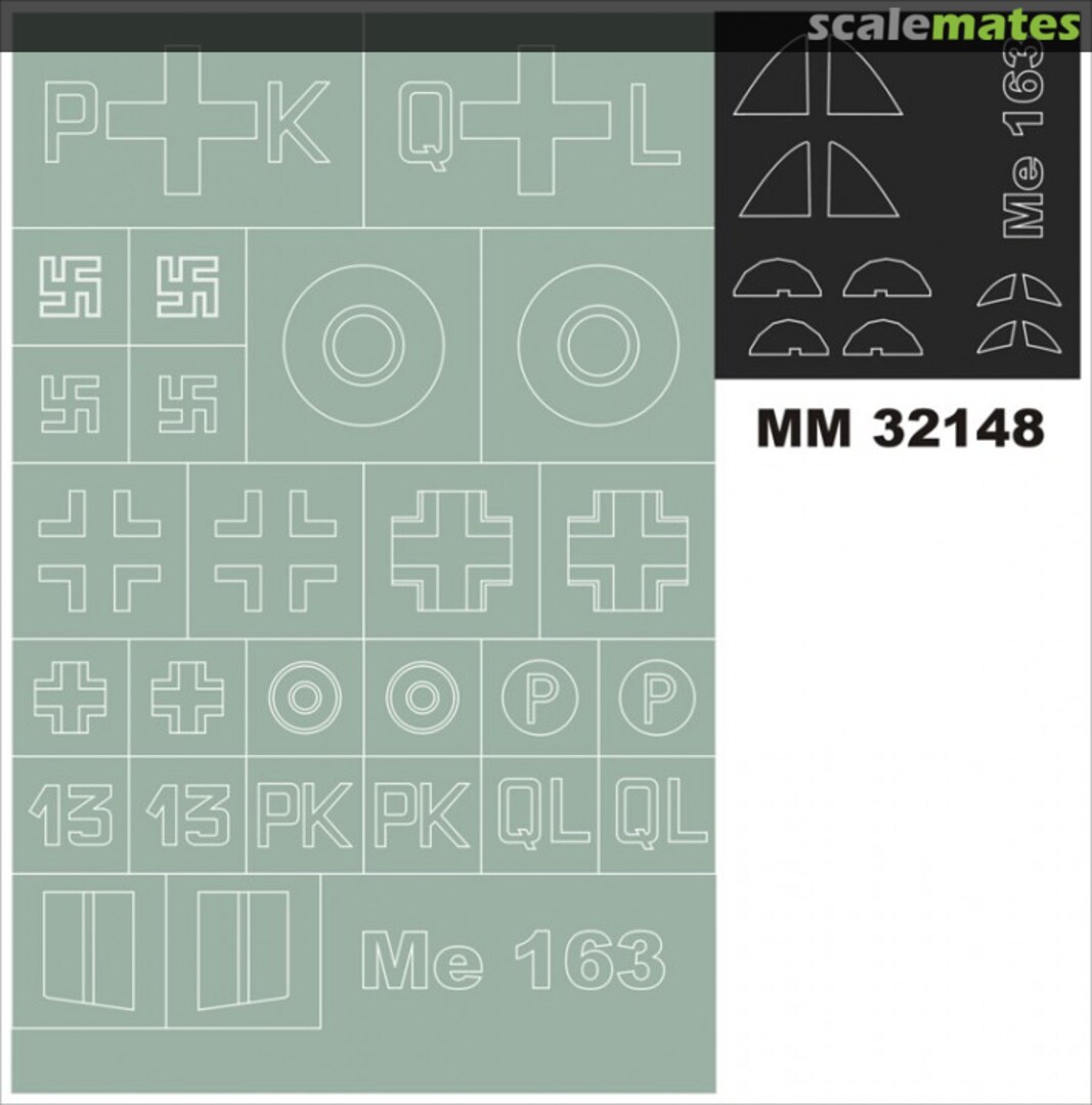 Boxart Me-163 MM32148 Montex