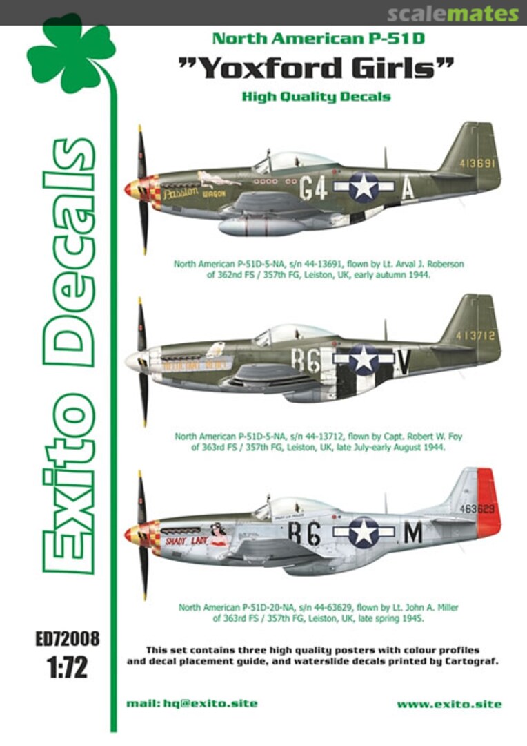 Boxart “Yoxford Girls” ED72008 Exito Decals