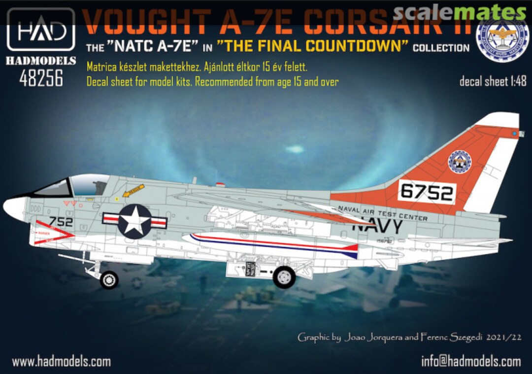 Boxart Vought A-7E Corsair II 48256 HADmodels 