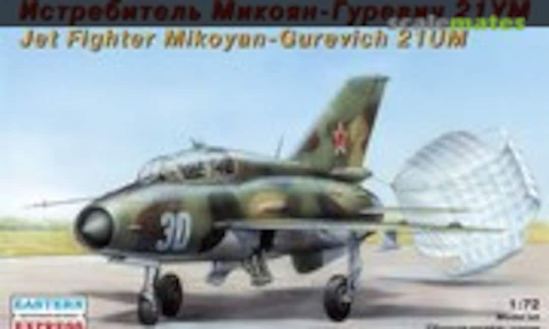 1:72 Jet Fighter MiG-21UM Mongol (Eastern Express 72104)