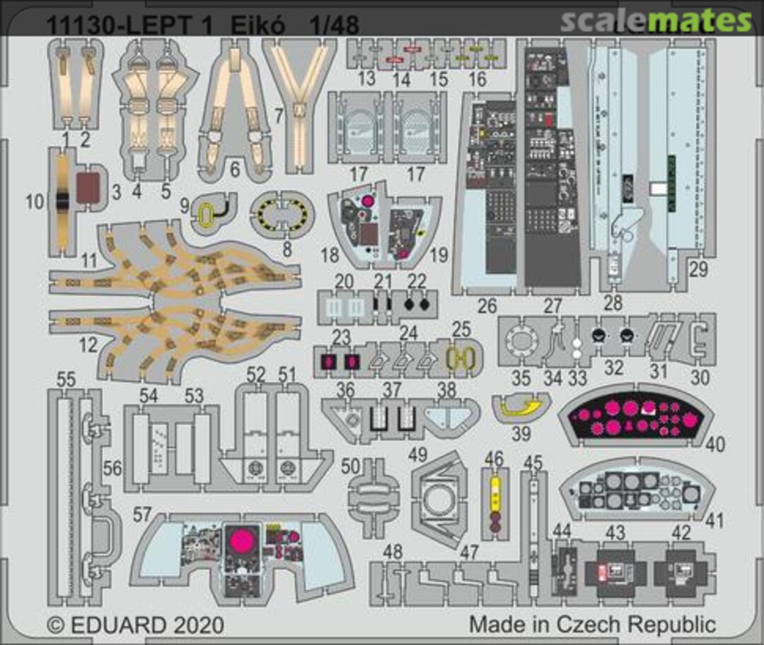 Boxart Eikó (F-104J) PE-set 11130-LEPT Eduard