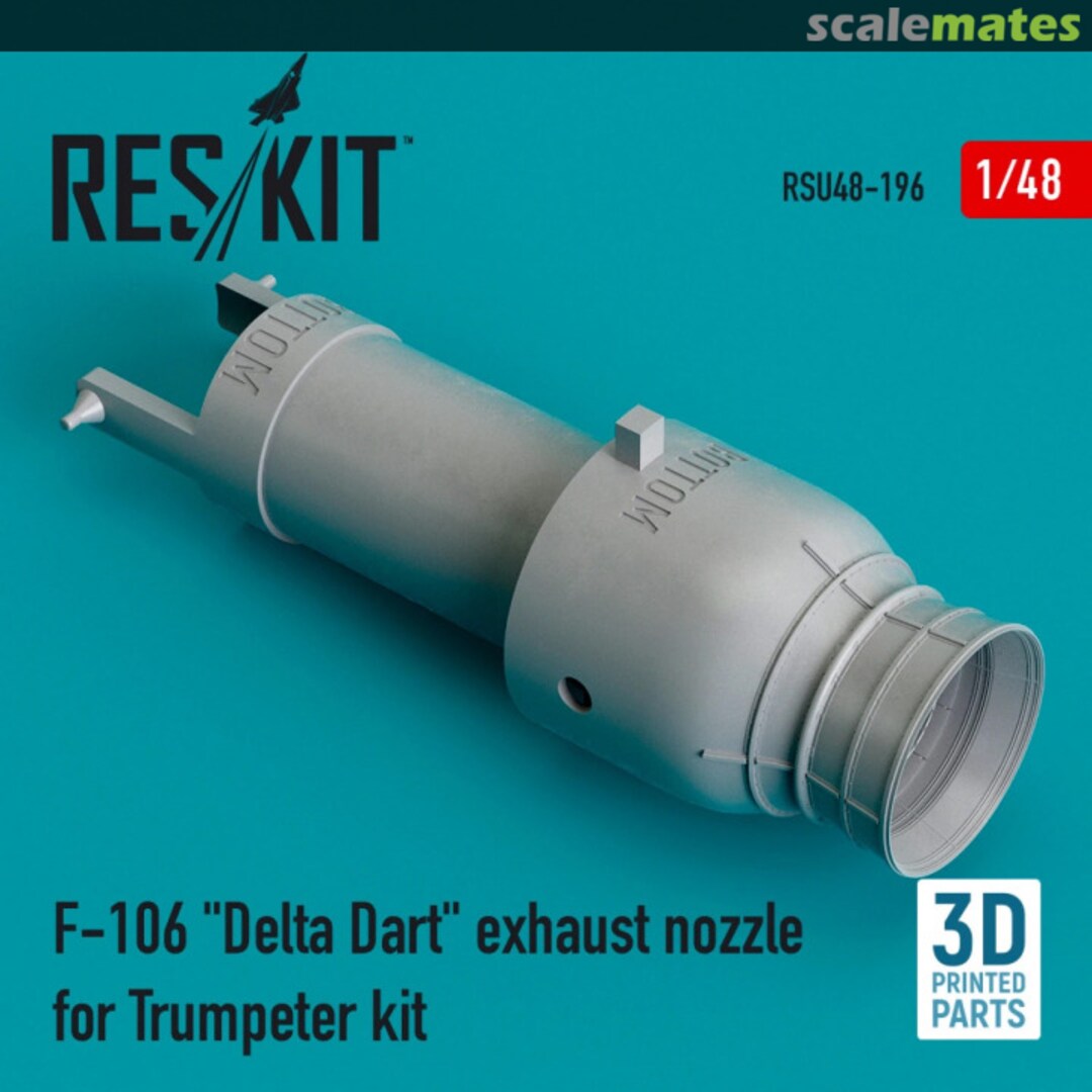 Boxart F-106 Delta Dart exhaust nozzle for Trumpeter kit RSU48-0196 ResKit