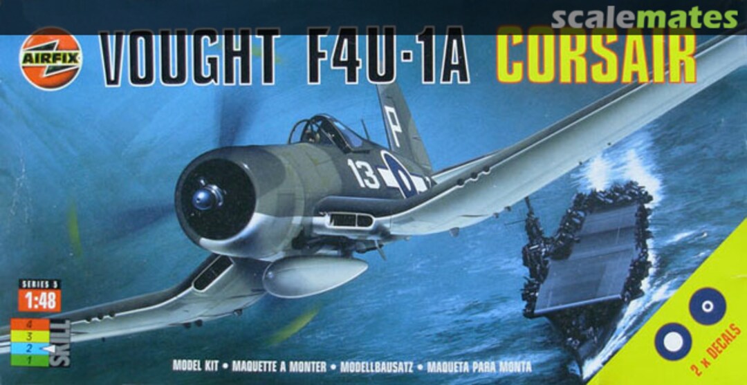 Boxart Vought F4U-1A Corsair 05106 Airfix