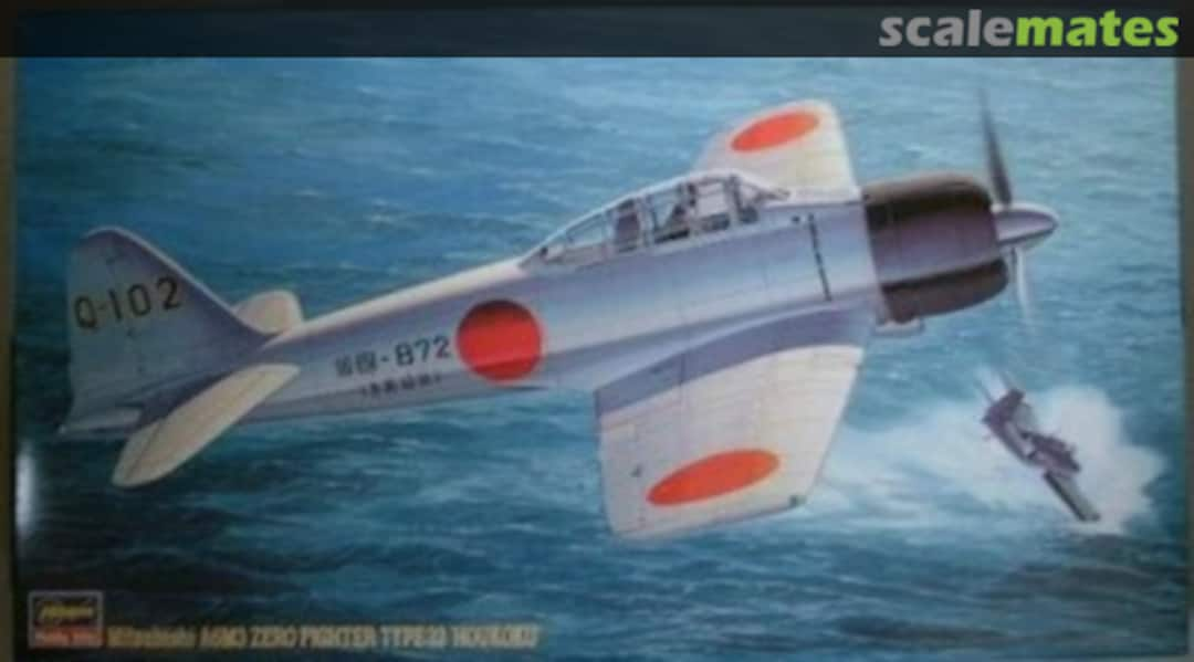 Boxart Mitsubishi A6M3 Zero Fighter Type 32 'Houkoku' 09181 Hasegawa