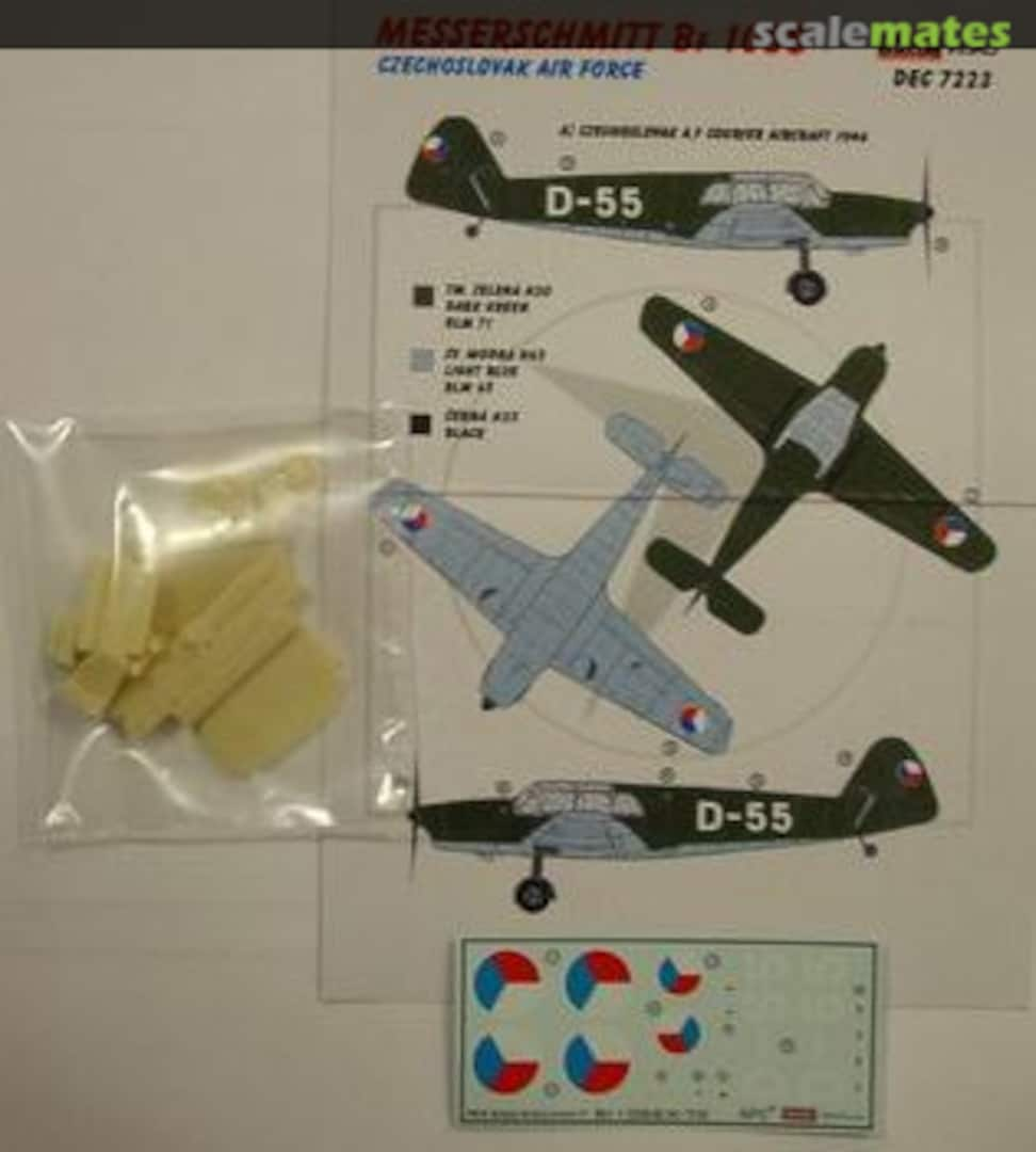 Boxart Messerschmitt Bf 108B DEC7223 Kora Models