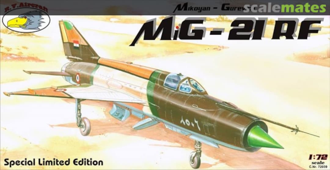 Boxart MiG-21RF 72039 R.V.Aircraft