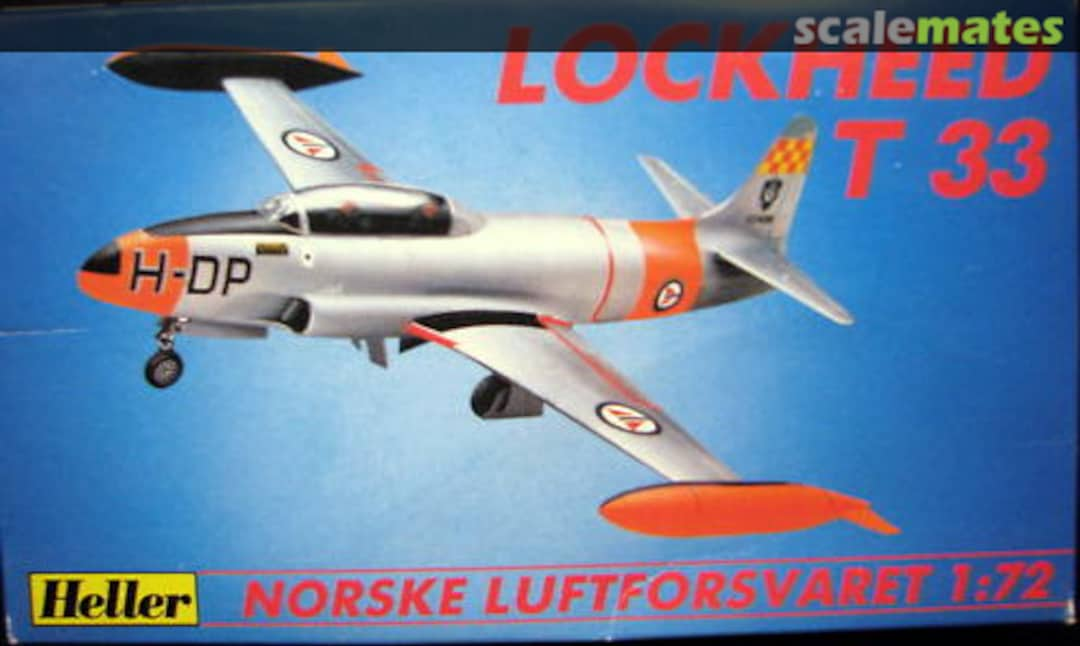 Boxart Lockheed T-33 80264 Heller