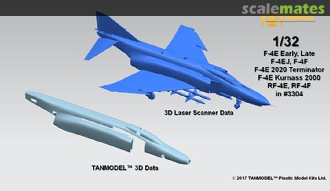 Boxart F-4E Family 3304 Tanmodel