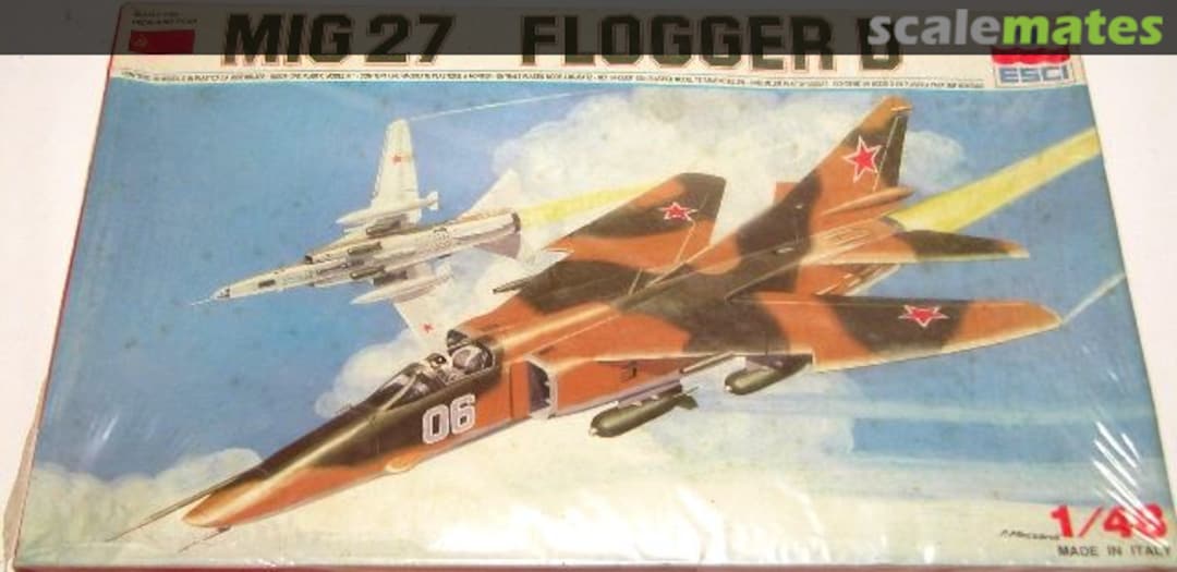 Boxart MiG-27 Flogger D 4020 ESCI