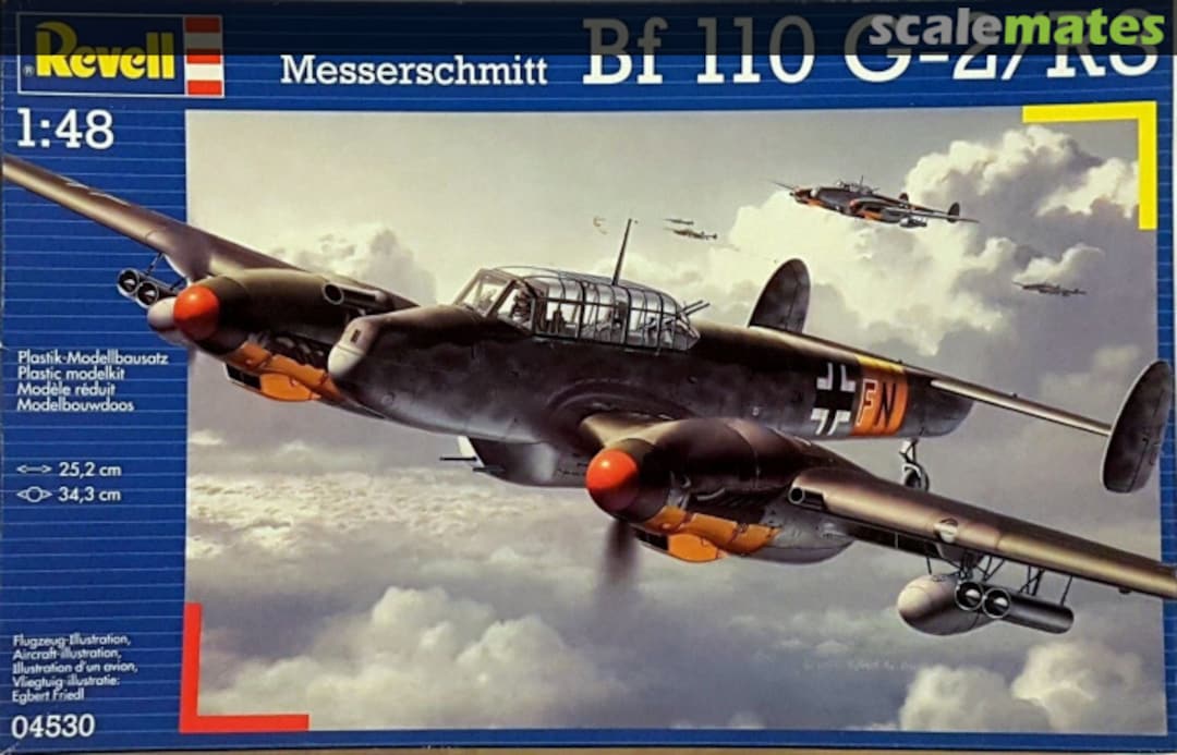 Boxart Messerschmitt Bf 110 G-2/R3 04530 Revell