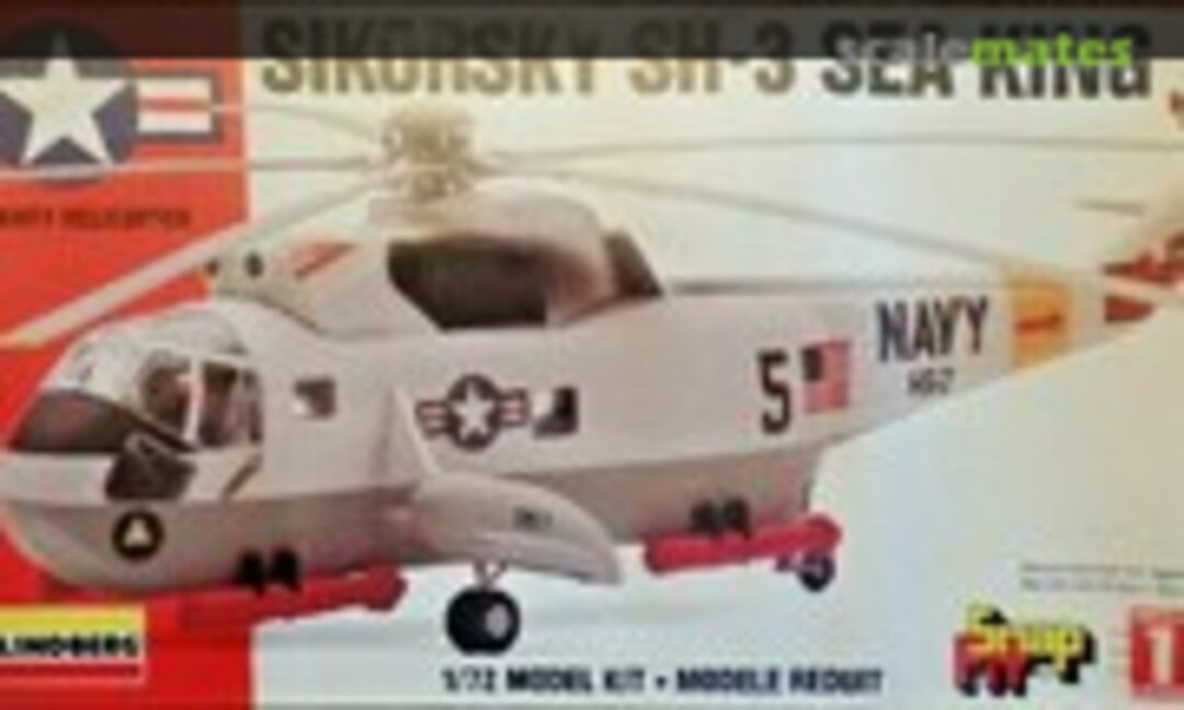 1:72 Sikorsky SH-3 Sea King (Lindberg 71140)