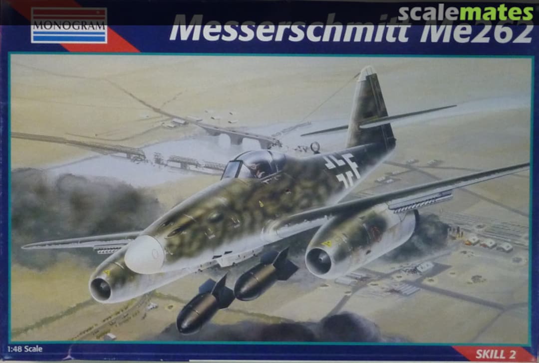 Boxart Messerschmitt Me 262 5453 Monogram