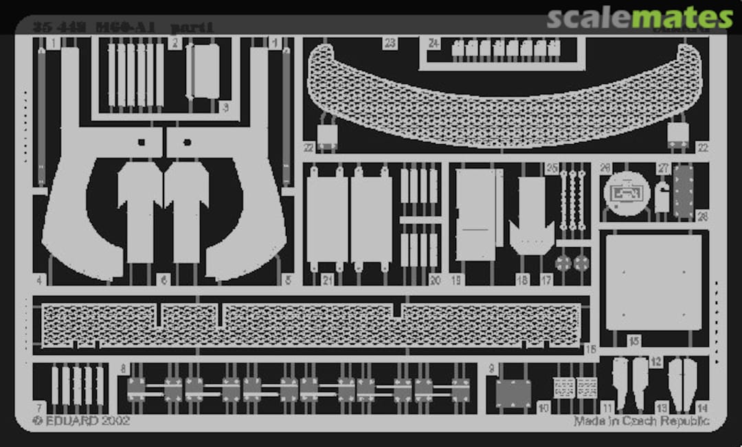 Boxart M-60A1 35448 Eduard