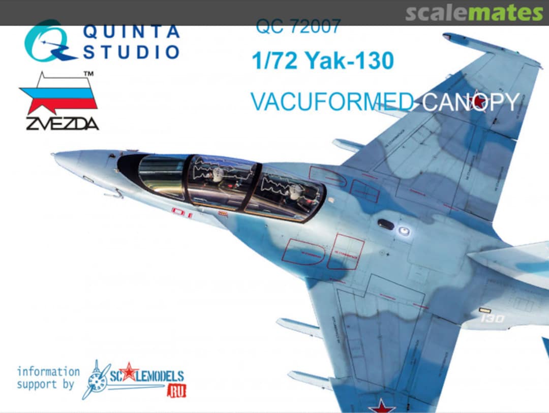 Boxart Yak-130 QC72007 Quinta Studio