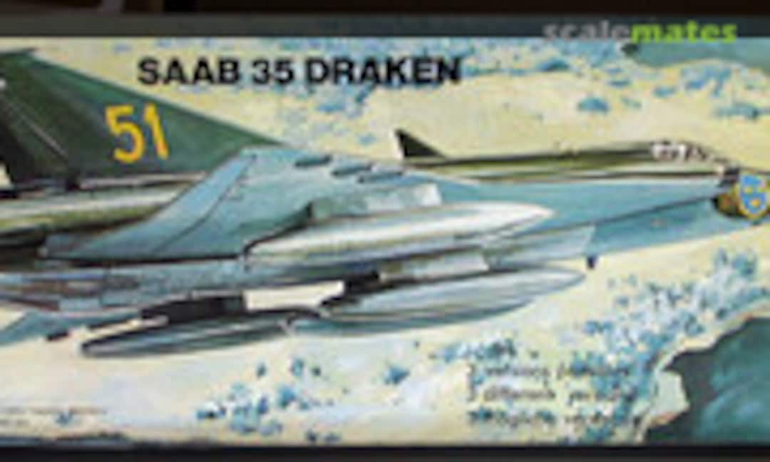 1:72 SAAB 35 Draken (Heller 255)