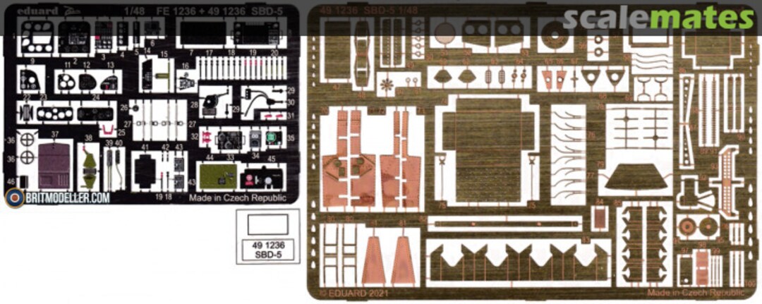 Boxart SBD-5 491236 Eduard