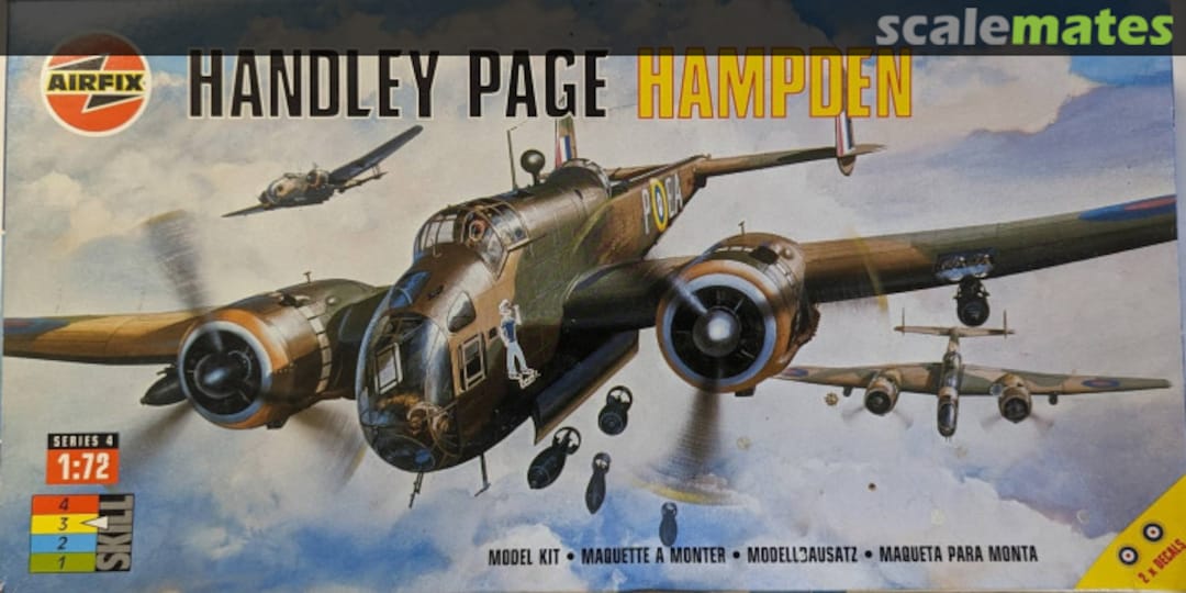 Boxart Handley Page Hampden 04011 Airfix