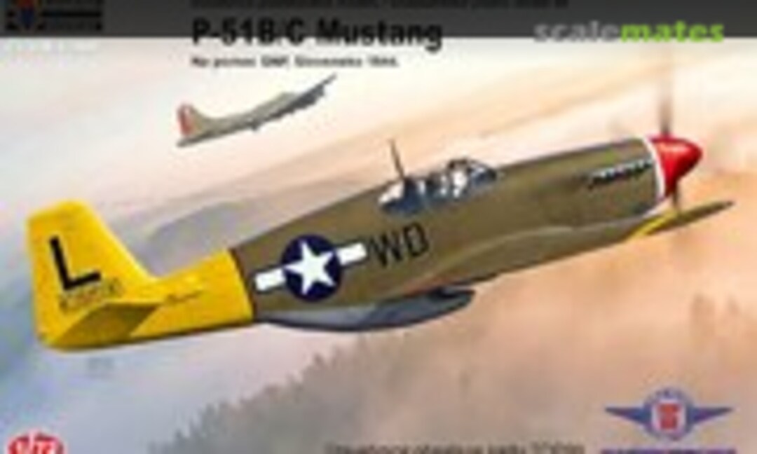 1:72 P-51B/C Mustang (Kovozávody Prostějov CLK0009)