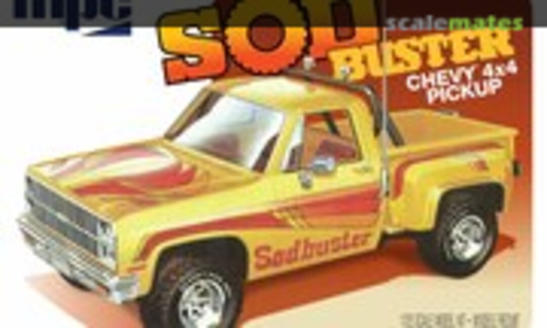 1:25 1981 CHEVY STEPSIDE PICKUP SOD BUSTER (MPC MPC972)