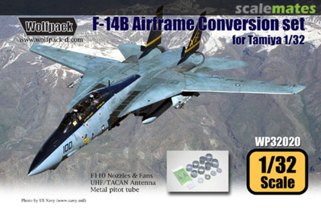 Boxart F-14B Tomcat Airframe Conversion set WP32020 Wolfpack