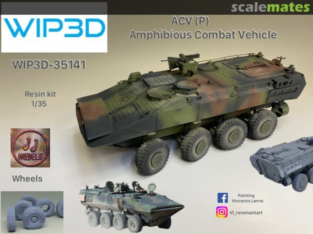 Boxart US ACV-P  (Amphibious Combat Vehicles)  WIP3D-35141 WIP3D