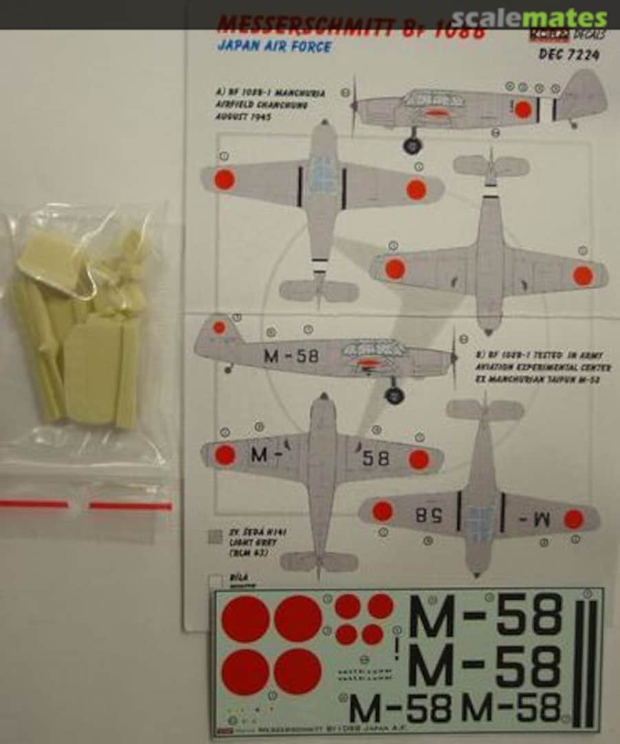 Boxart Messerschmitt Bf 108 B DEC7224 Kora Models