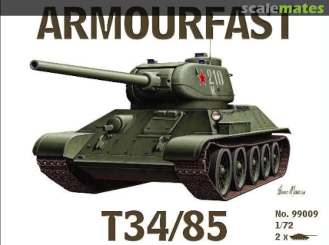 Boxart T-34/85 99009 Armourfast