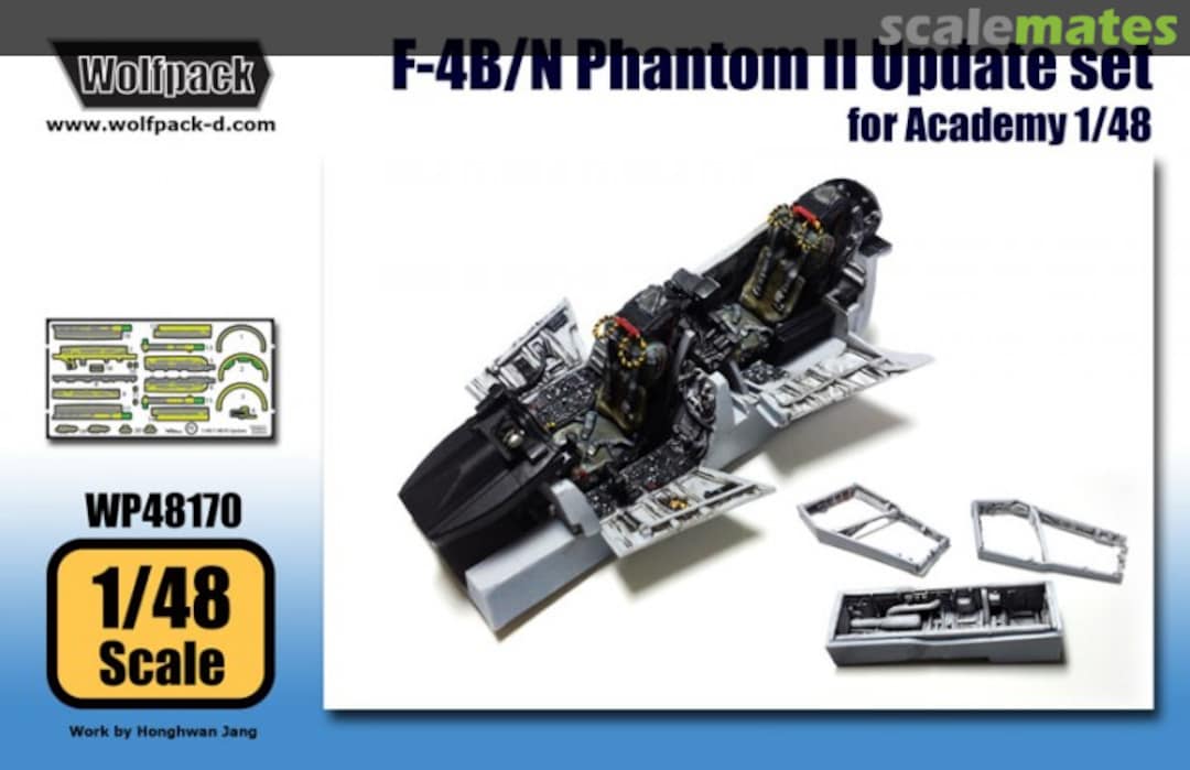 Boxart F-4B/N Phantom II Update Set WP48170 Wolfpack