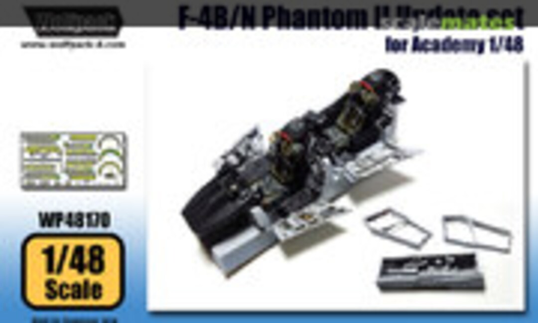 1:48 F-4B/N Phantom II Update Set (Wolfpack WP48170)