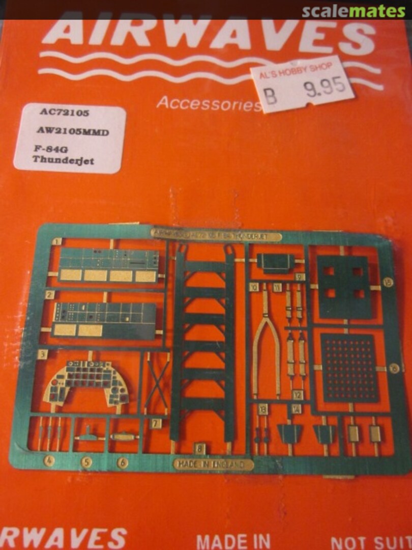 Boxart F-84G Thunderjet AC72105 Airwaves